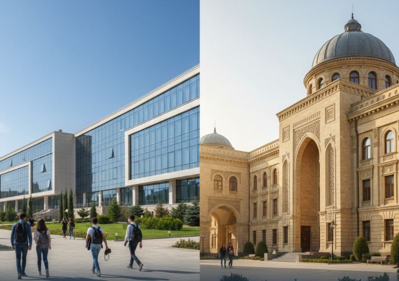 Azərbaycanın ali təhsil sistemi sürətlə inkişaf edir. Ölkədə həm dövlət,