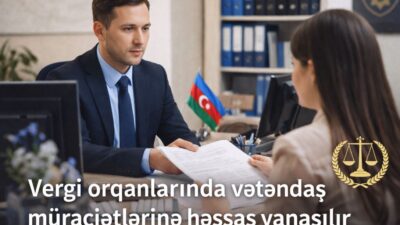 2025-ci il ərzində vergi orqanlarına daxil olan müraciətlərin sayında azalma