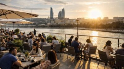Bakı təkcə memarlığı və tarixi ilə deyil, həm də kafe