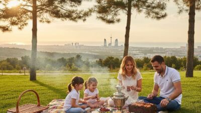 Bakının qızmar istisində və ya həftəsonu yorğunluğunu çıxarmaq üçün təbiət