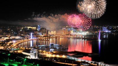 Bakı bu il 2026-cı ili böyük coşqu və bayram əhval-ruhiyyəsi